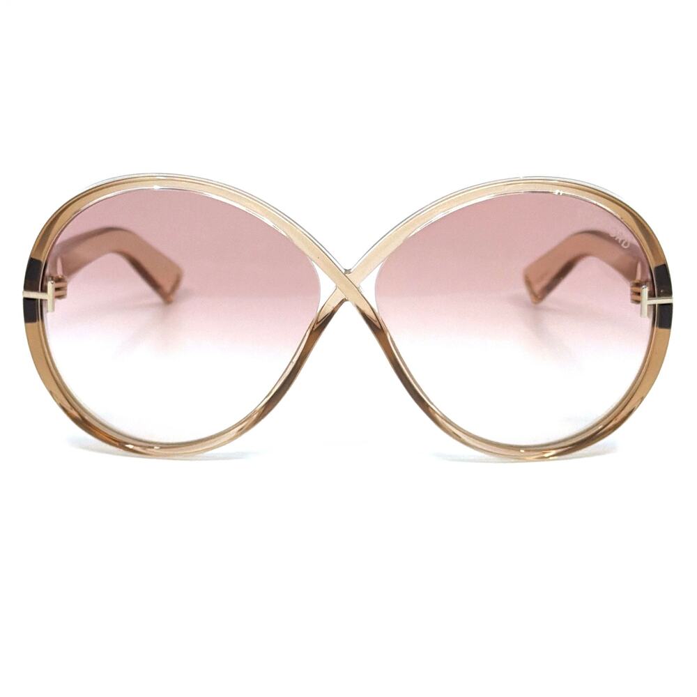 New, TOM FORD Edie-02 Sunglasses TF1116 45T Authentic - Picture 2 of 12